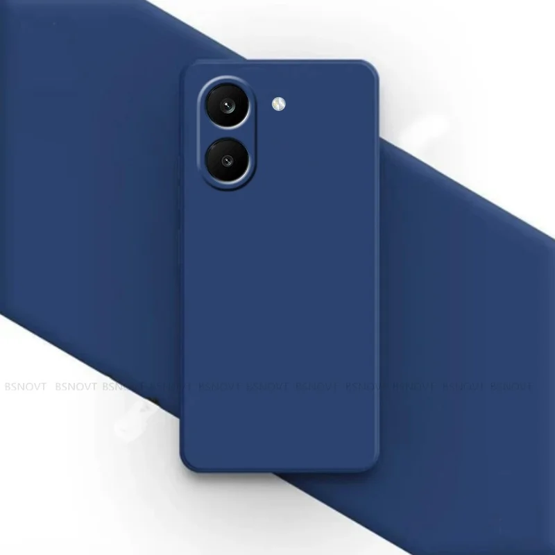 Liquid Silicone Shockproof Back Case Cover – Soft and Durable Protection in Original Design