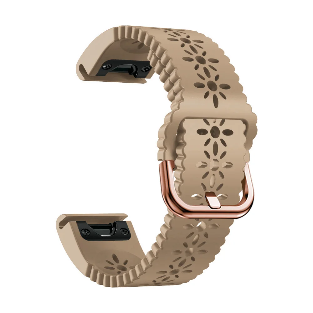 Enhanced Silicone Watchband - Quick Release 20mm Strap Accessory