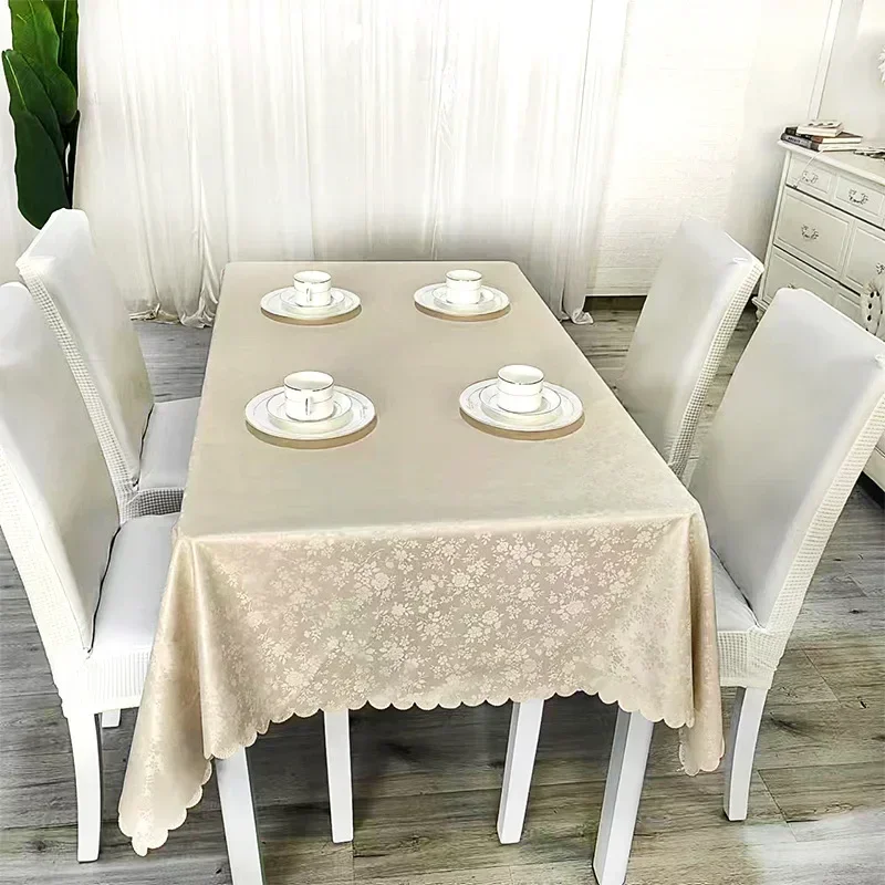 

2024 new tablecloth waterproof oil party cloth activities Pink