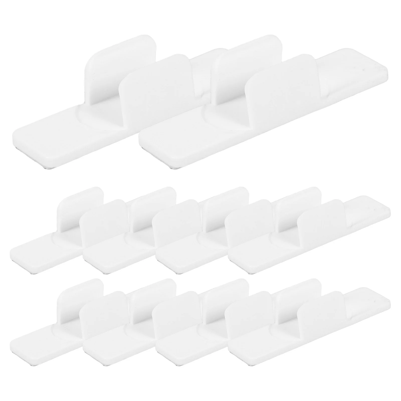 

20 Pcs Whiteboard Pen Holder Self-adhesive Clamps Writing Buckle Portable Clip Plastic Pencil