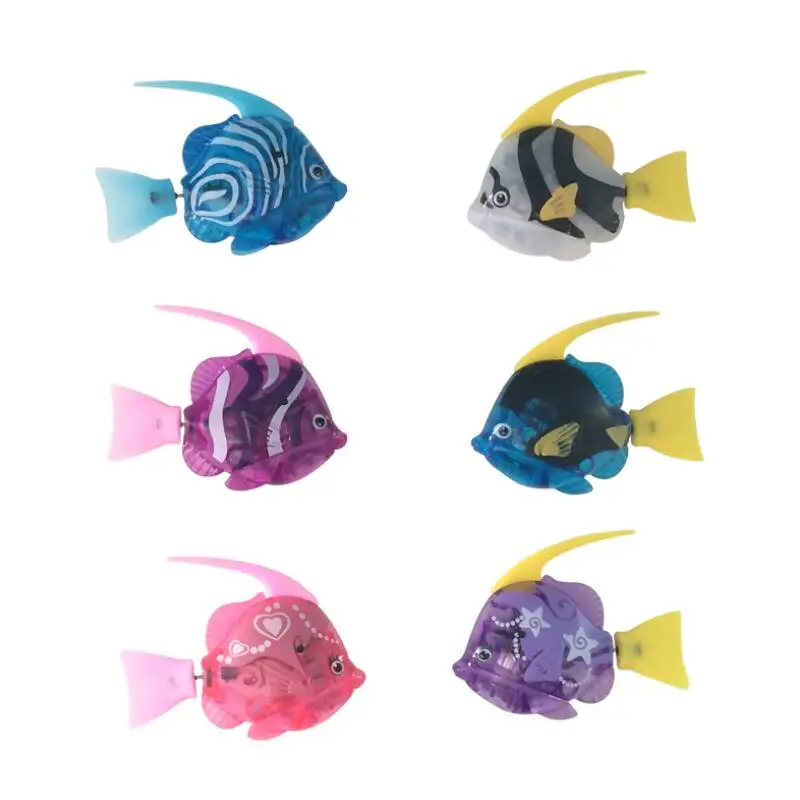 2020 New! Funny Swim Electronic Fish Activated Battery Powered Bath Toy Pet for ing Tank Decorating Pets es - Image 5