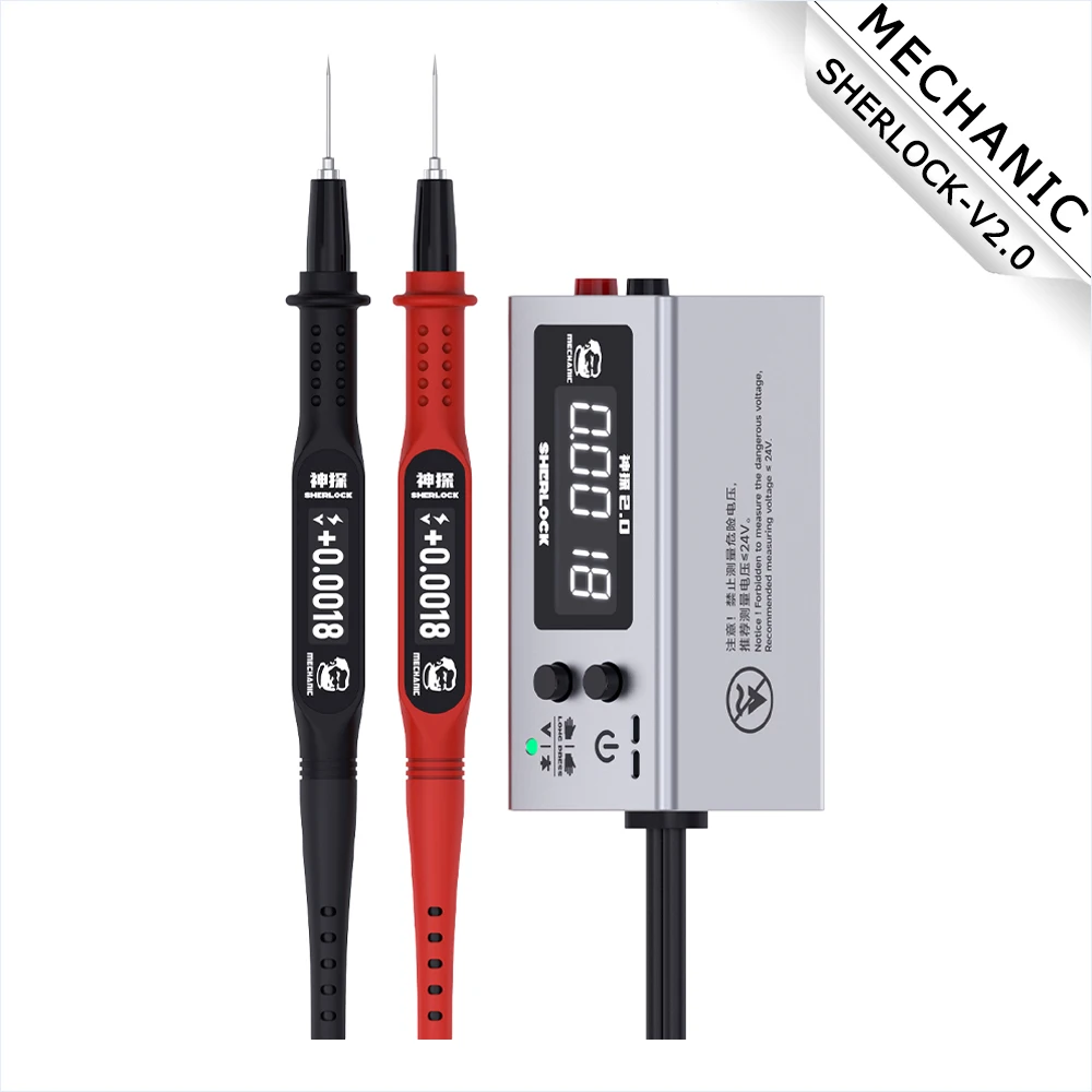 

Multimeter MECHANIC SHERLOCK V2.0 3 Screen Display for phone Voltage Test Table SPY 2.0 PN Junction Inspection Repair Visual Pen