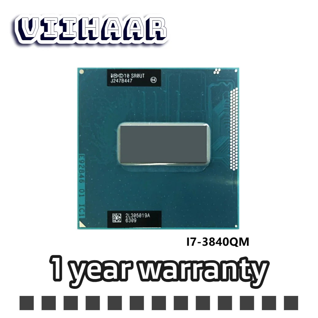 Intel Core i7-3840QM i7 3840QM SR0UT 2.8GHz Used Quad-Core Eight-Thread ...