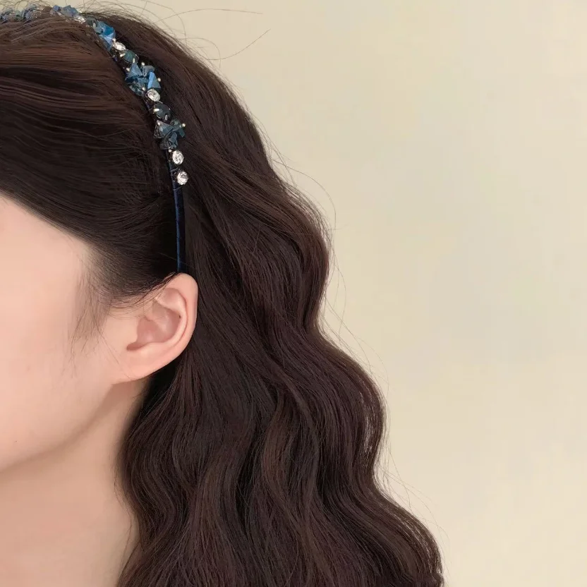 Luxus Kristall Stirnbänder Für Frauen Haarbänder Mädchen Mode Haar Hoop Headwear Hochzeit Party Haar Schmuck Zubehör – Detail 5