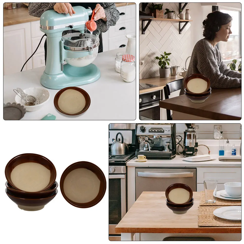 Vintage Ceramic Hot Pot Bowl Set – 4-Piece Ramen, Soup & Salad Serving Bowls 6