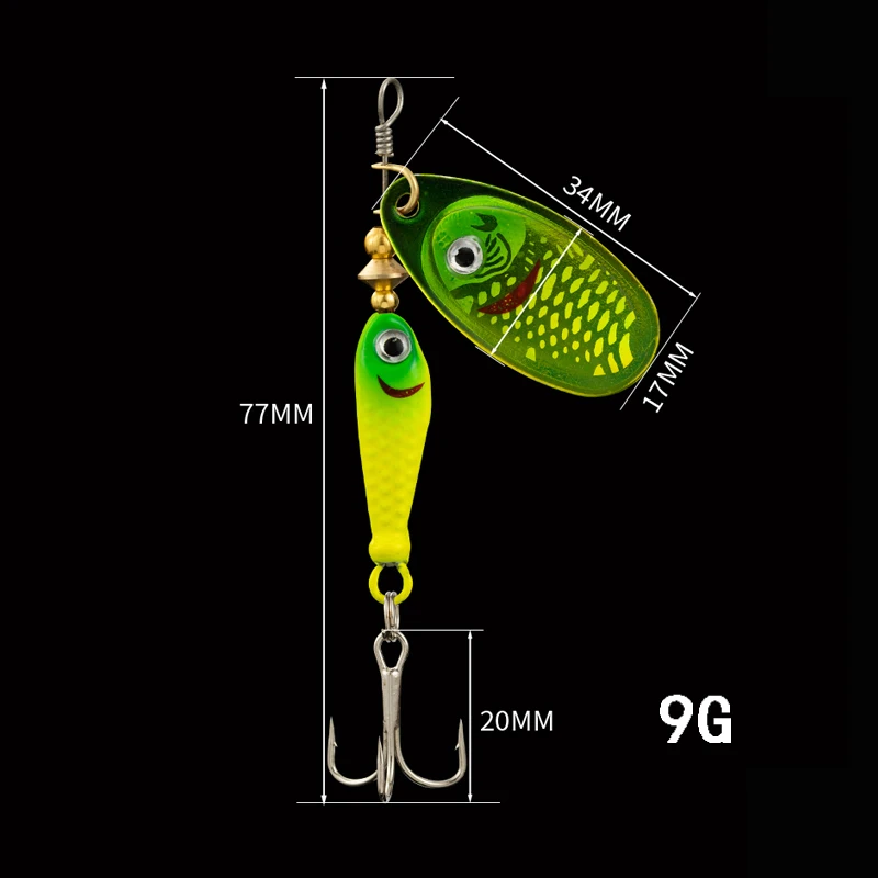 9g Fishing Spinner Lure 3