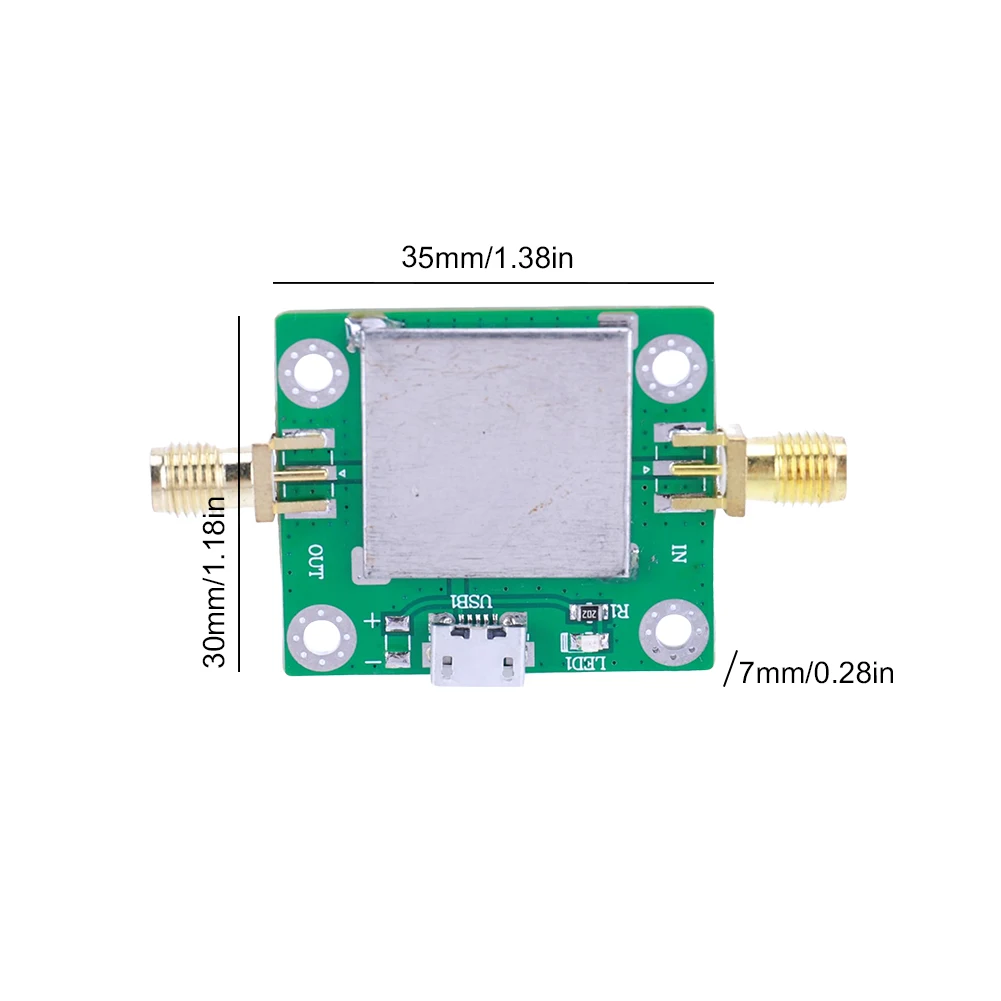 USB 전력 증폭기, 저잡음 RF 증폭기, 이득 20DB LNA, 50M-6GHz