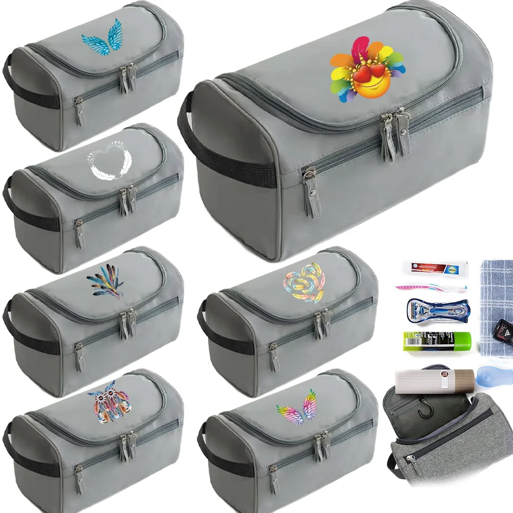

Makeup Bag Cosmetic Bag Beauty Case Make Up Organizer Toiletry Bag Kits Storage Travel Wash Pouch Friends Print Zipper Man Women