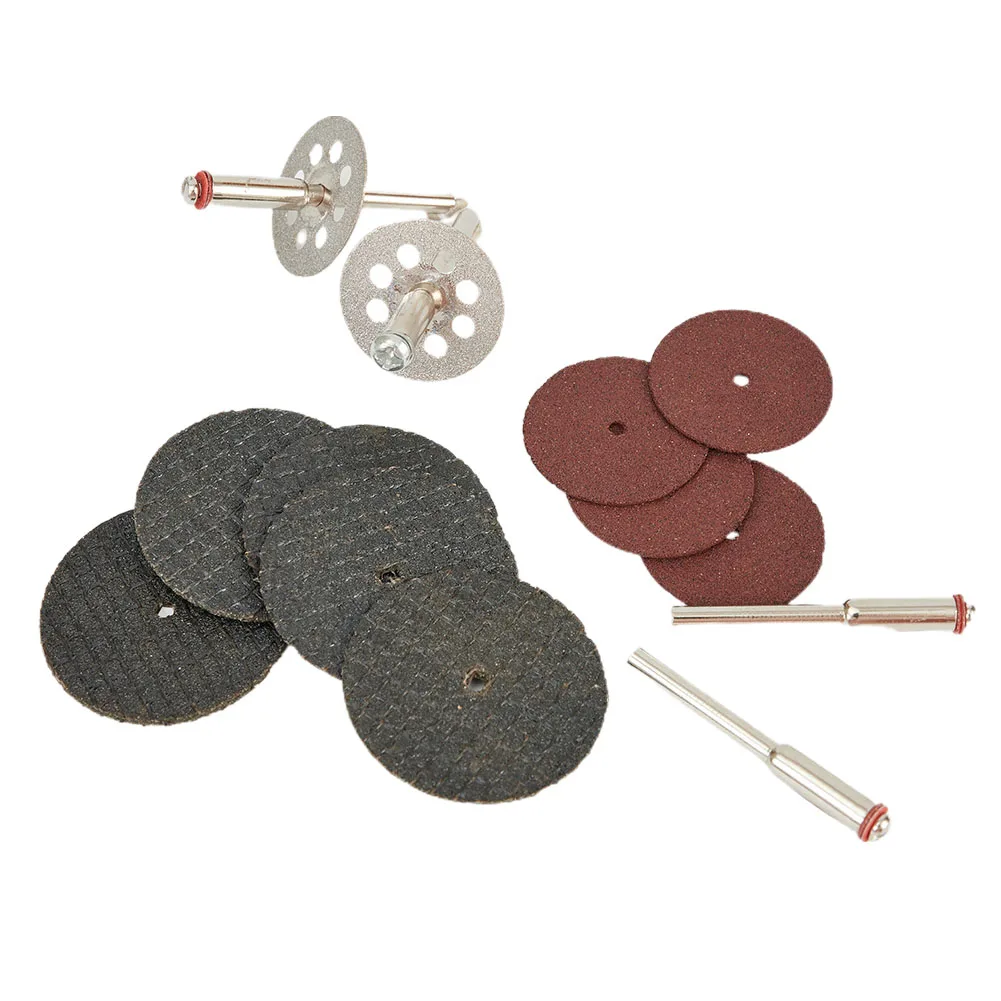 

60Pcs Cutting Disc Circular Saw Blade Grinding Wheel Dremel Rotary Tool Abrasive Sanding Disc Tools 2xConnecting Rod Tool Set