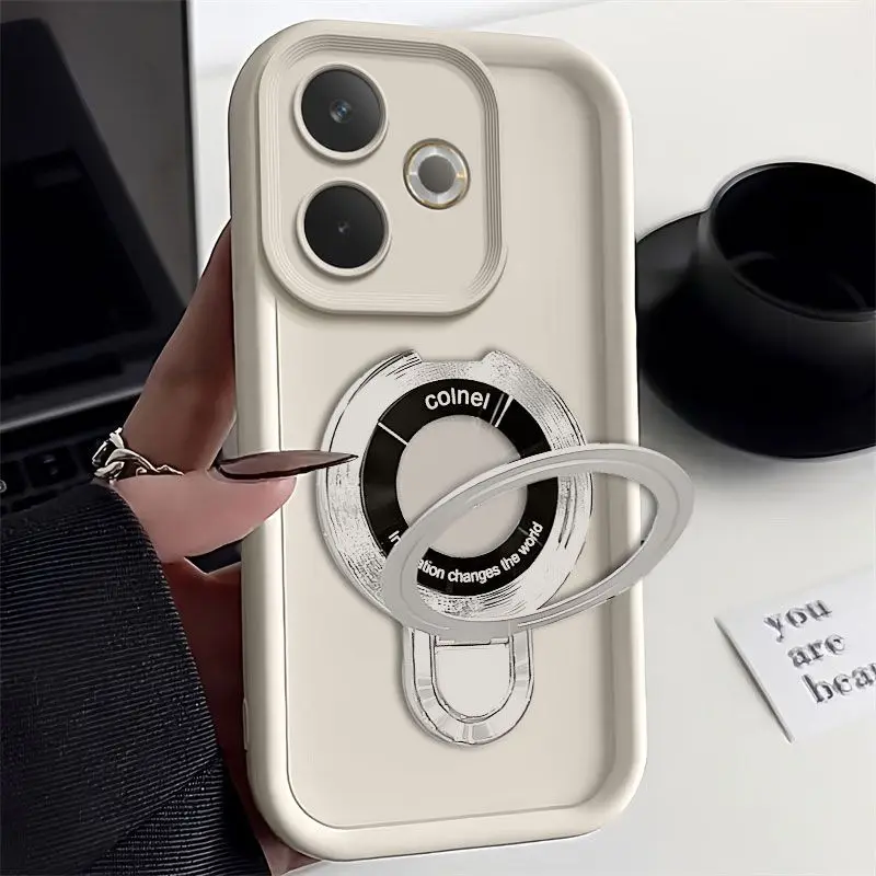 Universal 3D Holder Stand Soft Silicone TPU Phone Case