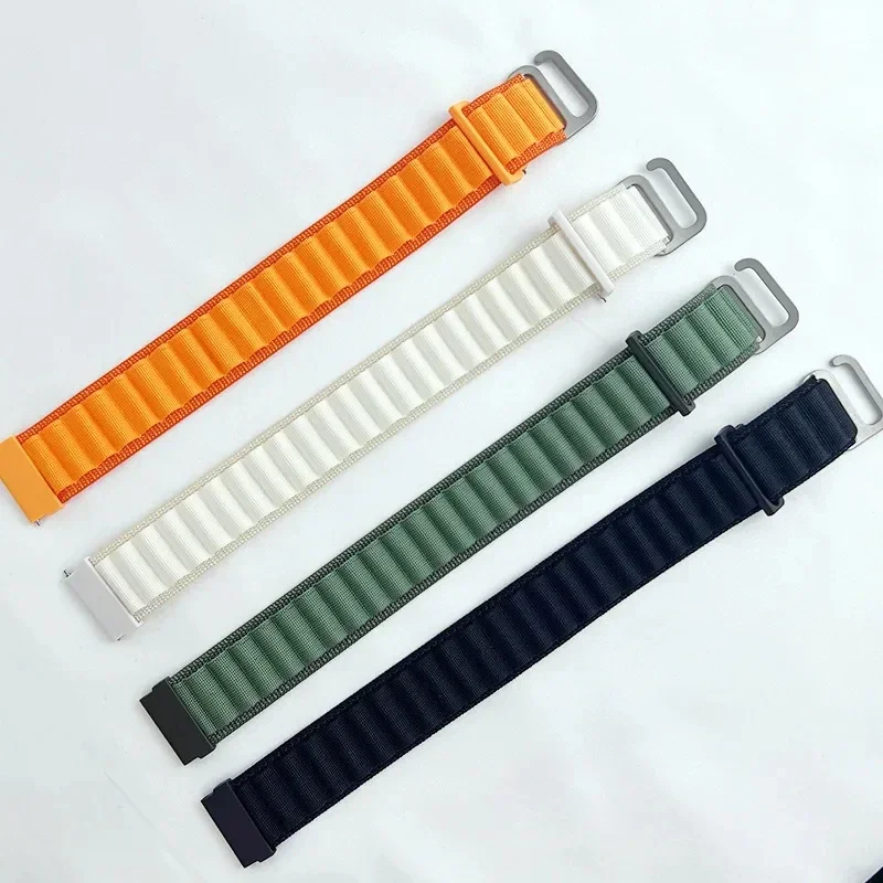 Nylon Alpine Loop Adjustable Sports Strap Bracelet in a variety of colors.