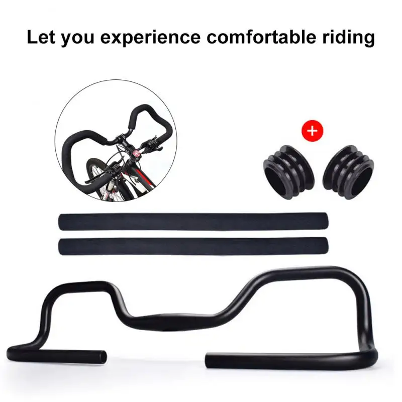 Bicycle Butterfly Handlebar 580mm Mountain Bike Aluminium Alloy Adjustable Long Distance bicycle accessories bicycle handlebar