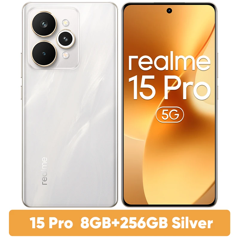 realme 15 Pro 5G Smartphone NFC Snapdragon 7 Gen 4 Chipset Triple