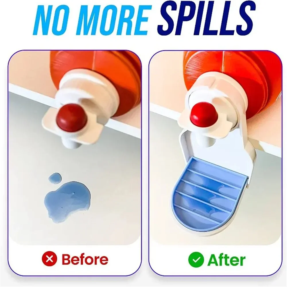 Laundry Detergent Drip Catcher Detergent Cup Holder One Size Fits Most Economic Sized Bottles No More Mess or Leaks