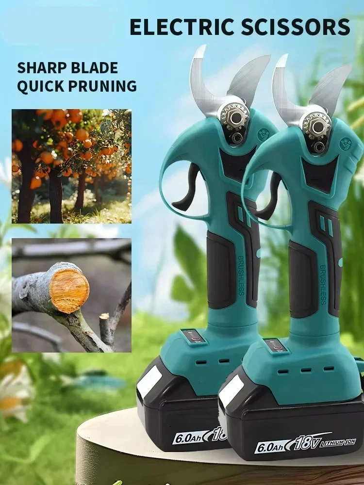 18v Battery Compatible Cordless Pruning Shears Professional Electrician Scissors