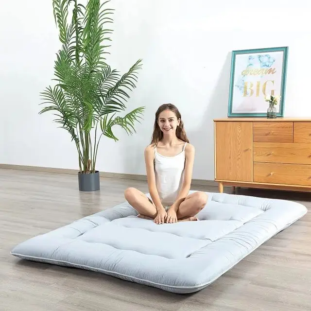 Matelas Futon Japonais, Matelas De Sol Enroulable, Lit Pliable épais