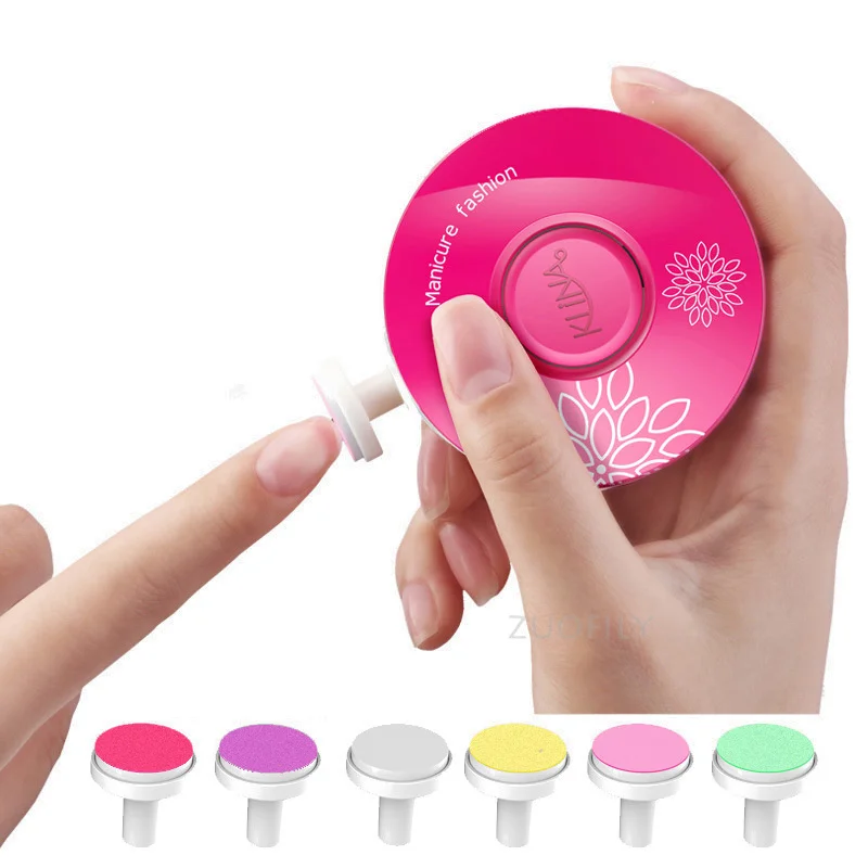 New Baby Electric Nail Trimmer Kid Nail Polisher Tool Baby Care Kit Manicure Set Easy To Trim Clipper for Newborn Supplies