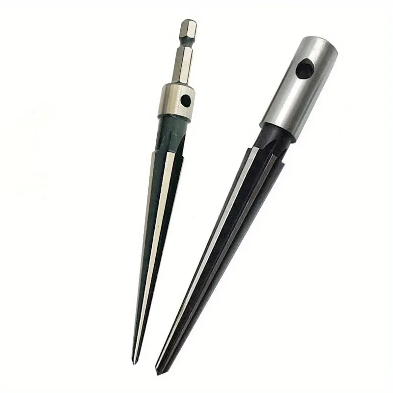 3-13mm & 5-16mm Taper Reamer Hand Metal Reamer Deburring Enlarge Pin Hole Handheld for Wood Metal Plastic Drilling Tools hand reamer steel reamer tools