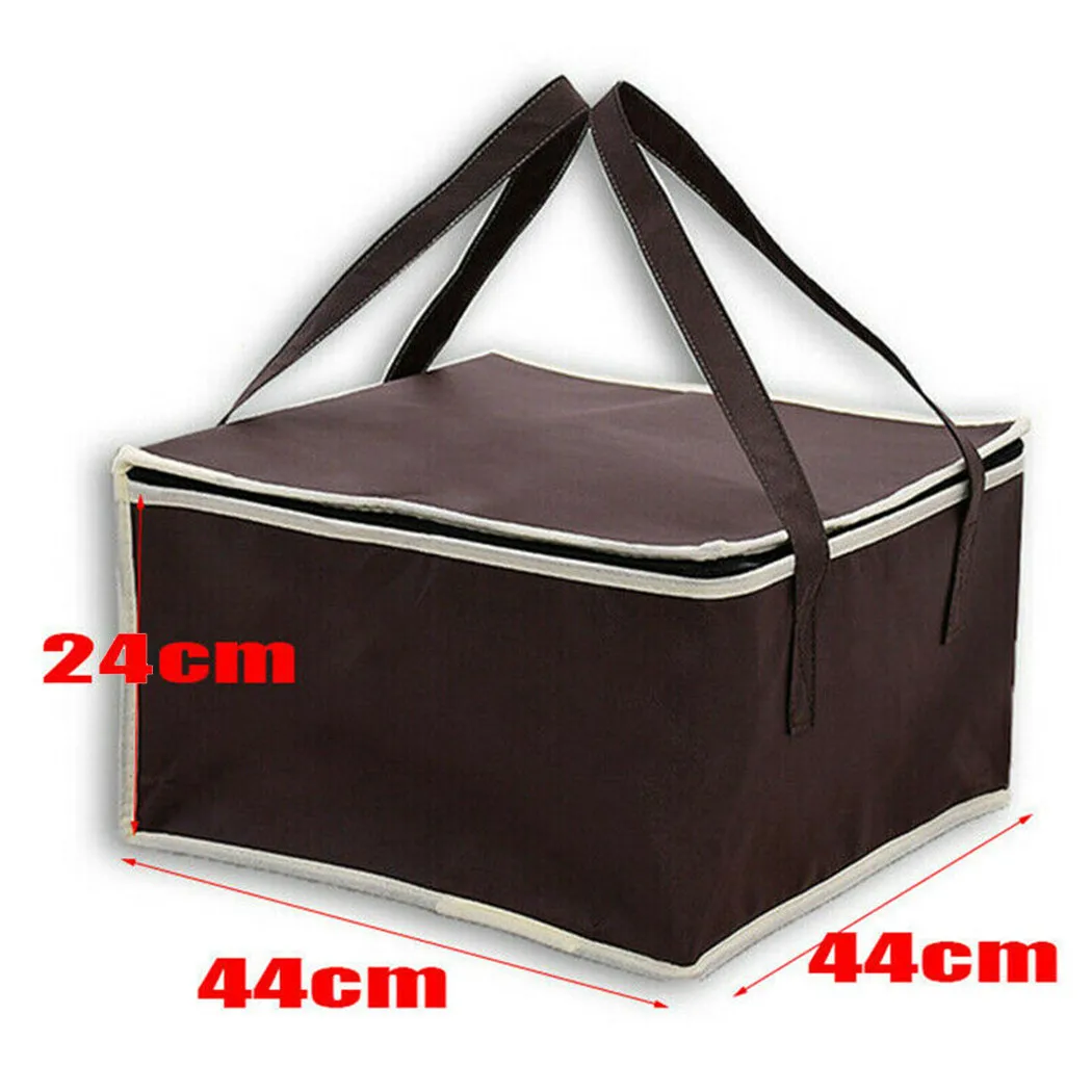 Food Pizza Delivery Insulated Bag Waterproof Camping Warmer Cold Thermal Bag Non-woven Fabric Storage Bag 6