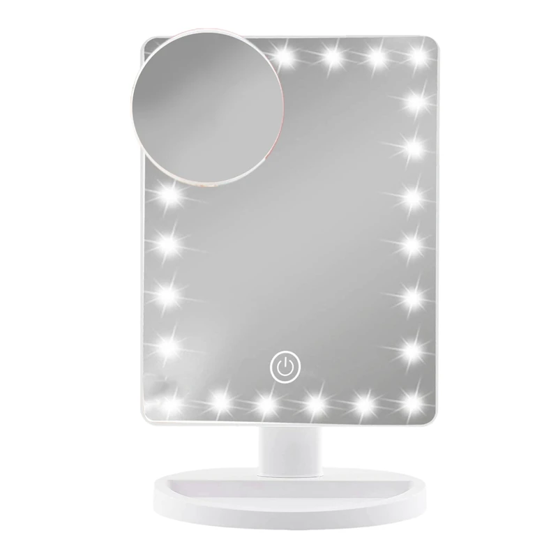 Vanity Mirror With LED Lights 10X Magnification 1