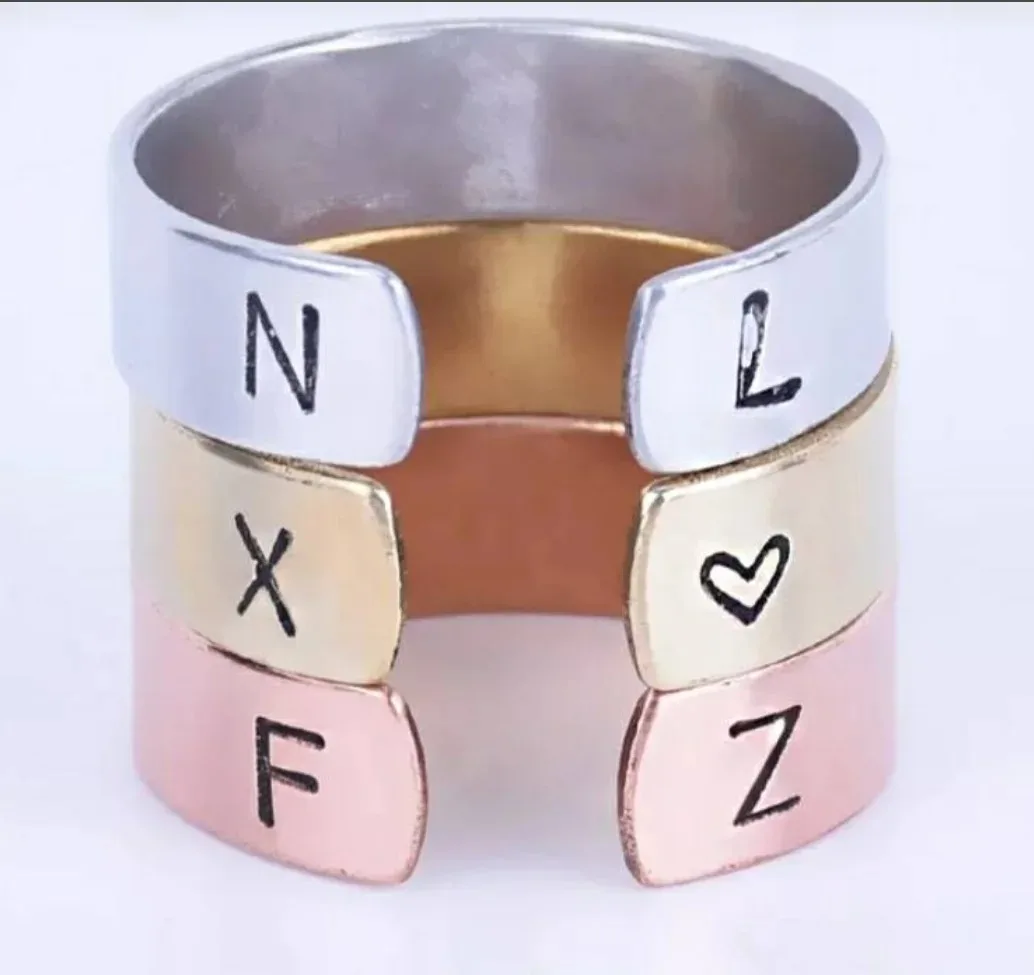 20pcs 3/8'' Width Aluminium Rectangle Jewelry Supplies,Metal Ring