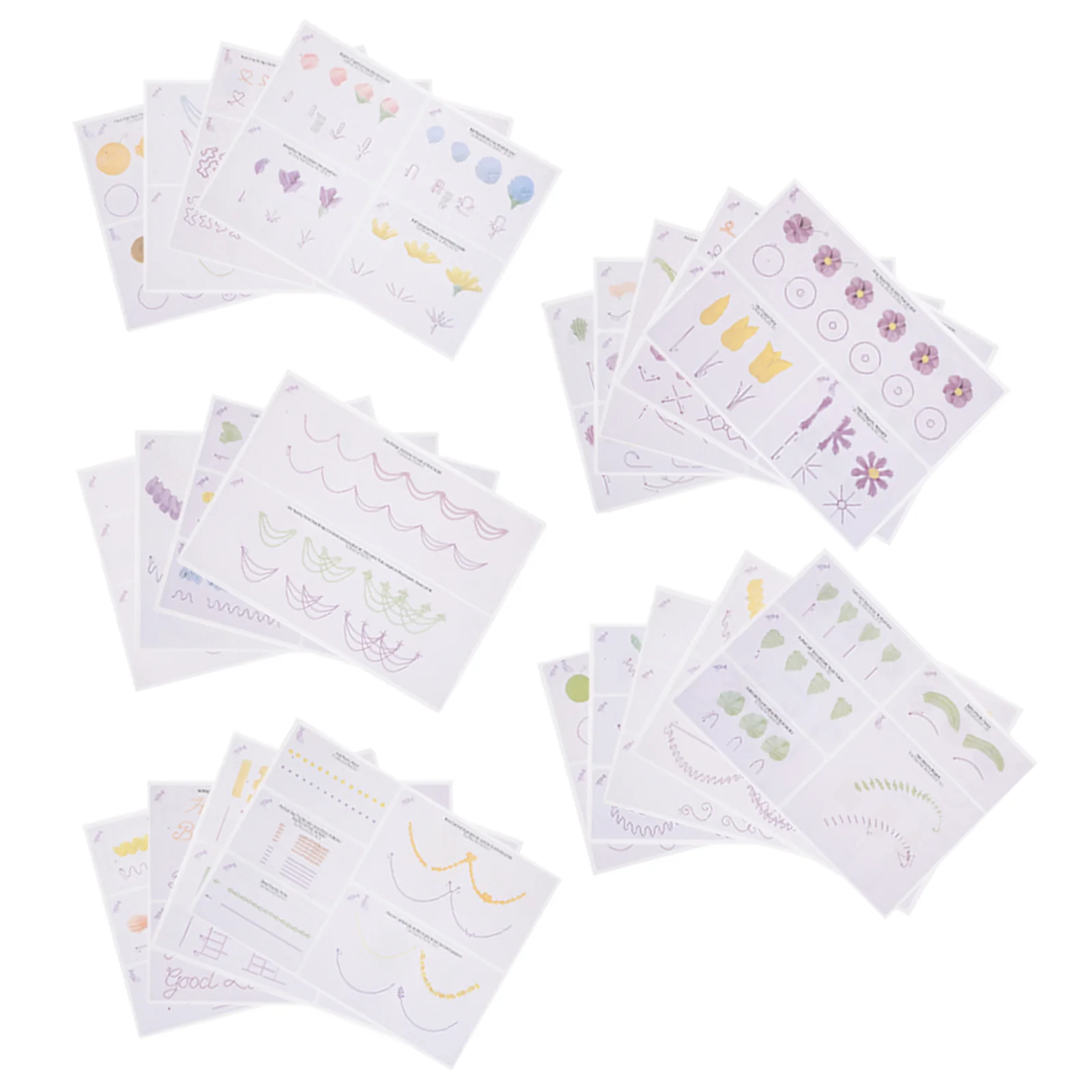 

Cake Pastry Decorating Kit Fondant Decorating Practice Paper For Beginners Piping Tips Set Gifts