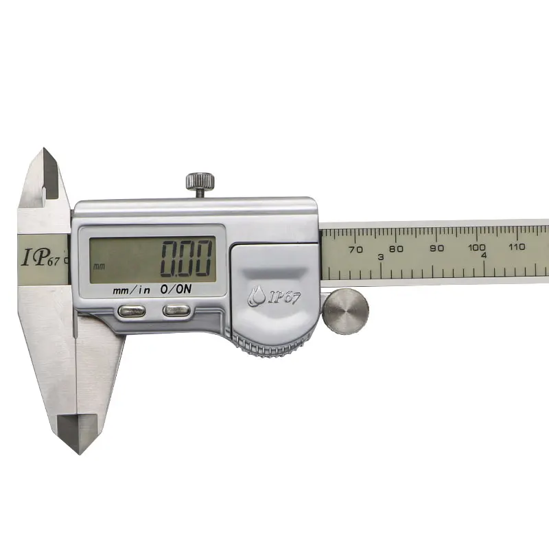 Shahe digital vernier caliper ip67 200mm 8 "digital Caliper Vernier Eletrônico Calibre Digital Aço quotdigital caliper aco vernier caliper eletronico calibre digital 02