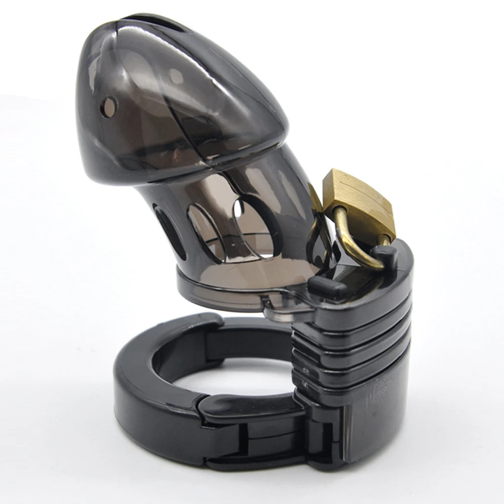 Plastic Chastity Cage Male Cock Lock With Adjustable Penis Ring Chastity Belt Sextoys For Men Gay Sex Shop male chastity penis chastity cage,chastity lock sex toy,chastity cage accessory
