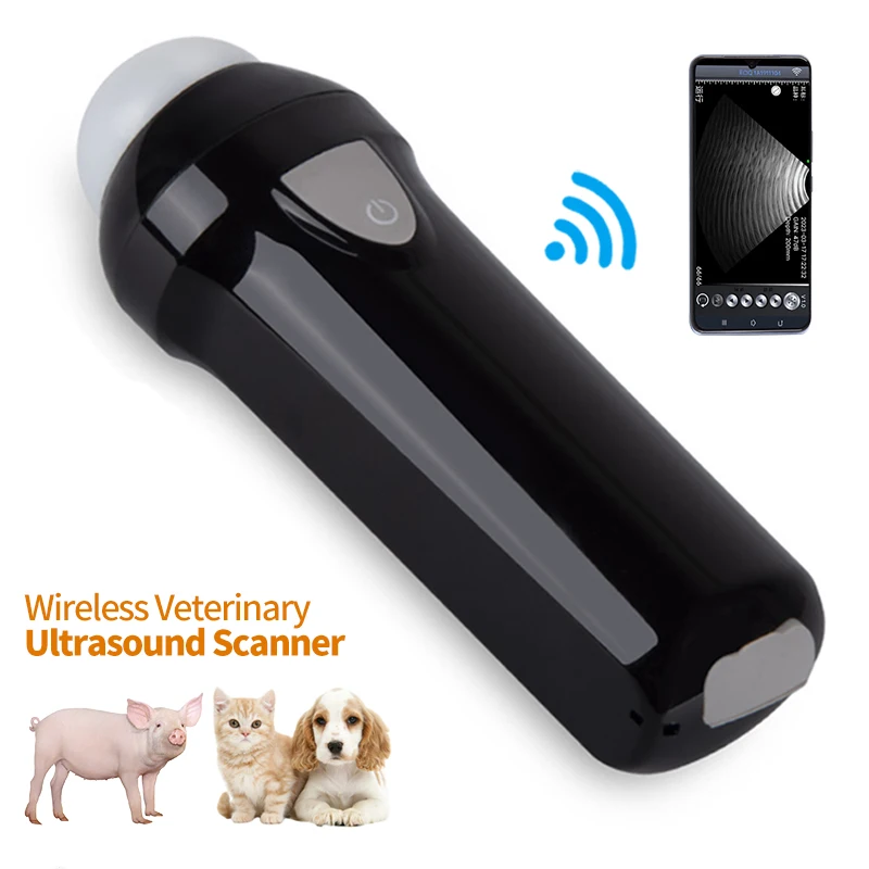 Wireless Mechanical Veterinary Ultrasound Scanner Portable Pregnancy Test Handheld Ultrasound Machine Pig Sheep For Andorid APP veterinary ultrasound scanner