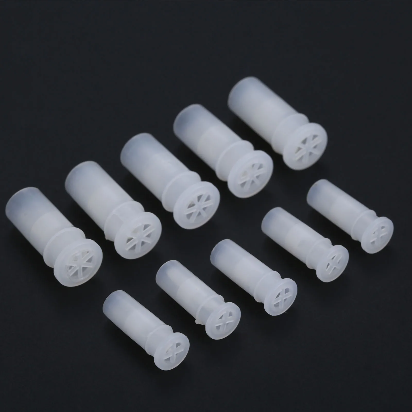 100Pcs Plastic Toy Noise Maker Insert Squeaker White Toy Dog Cat Squeakers Shoes Repair Fix Pet Baby Toy Noise Maker Insert 3