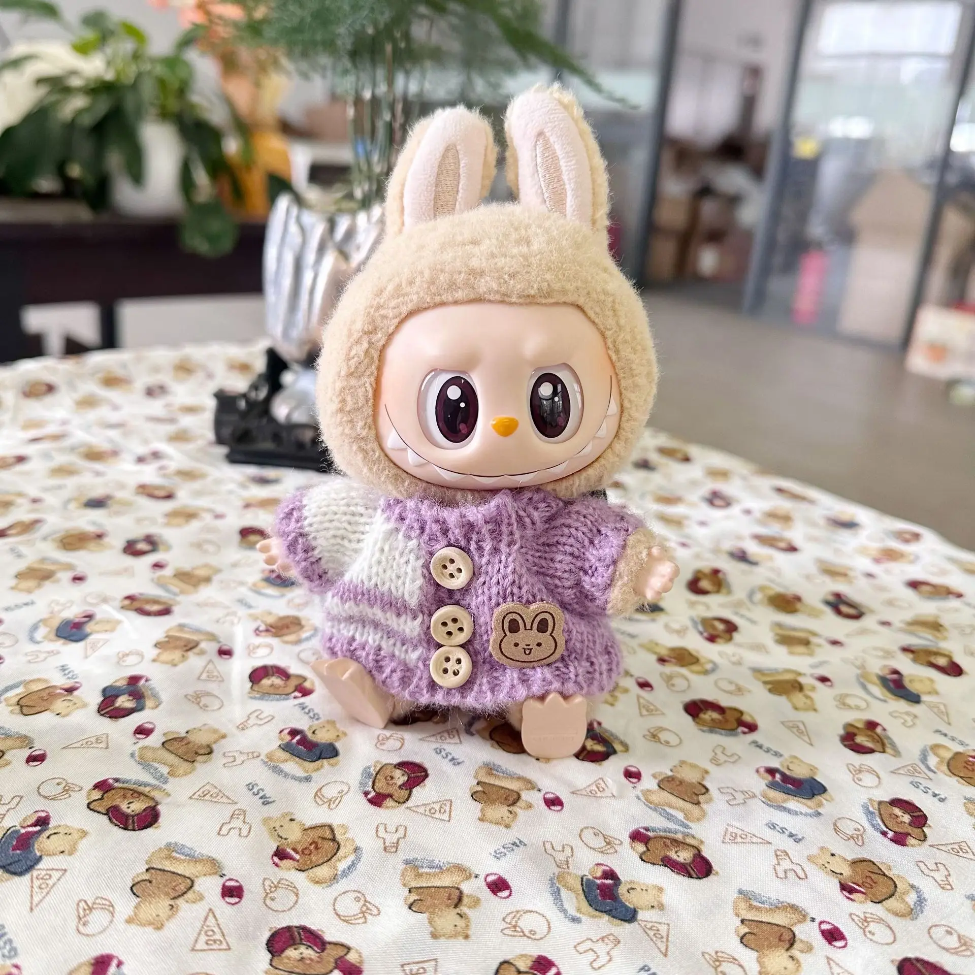 Labubu Cute Mini Plush Doll'S Clothes