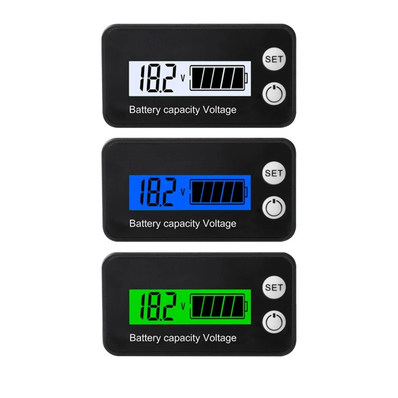 

Battery Capacity Gauge Meter Battery Battery Capacity Tester Meter for Auto