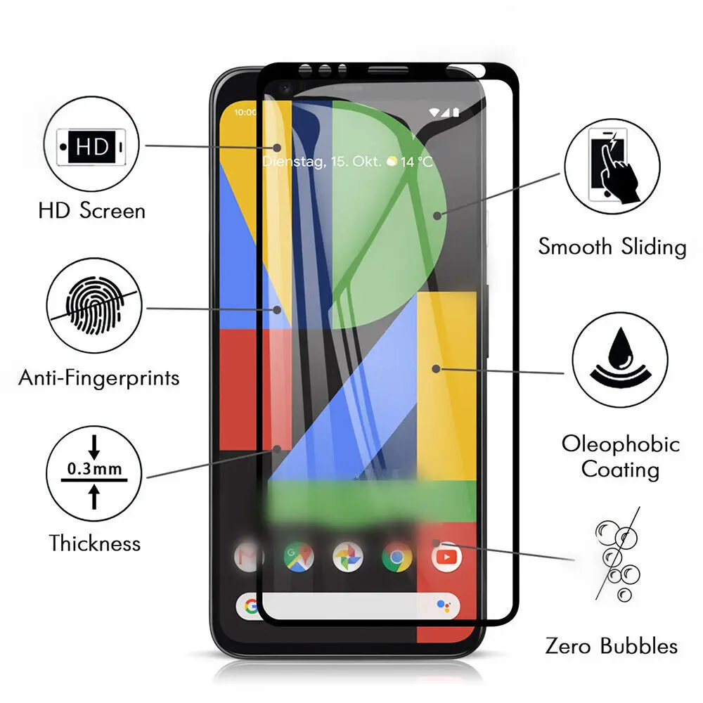 

Screen Protective Tempered Film For Google Pixel 6a 5a 4a 4 XL 3A Protector Glass Films Case Friendly For Google Pixel 6 3A XL