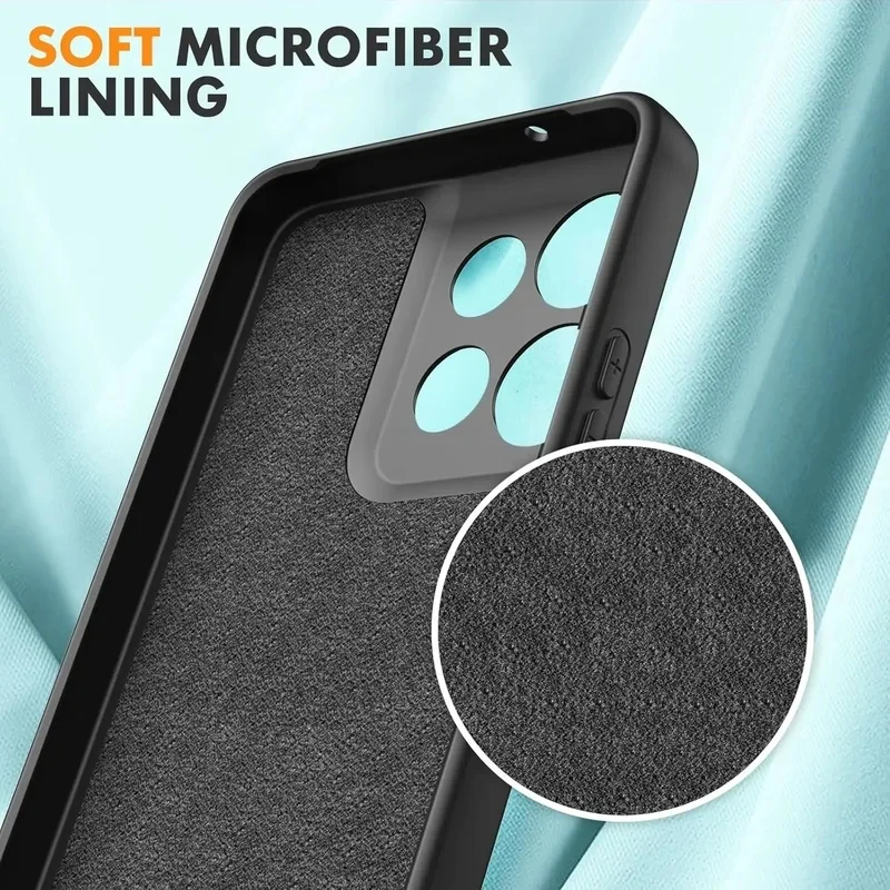 Colorful Flexible Liquid Silicone Protective Back Cover