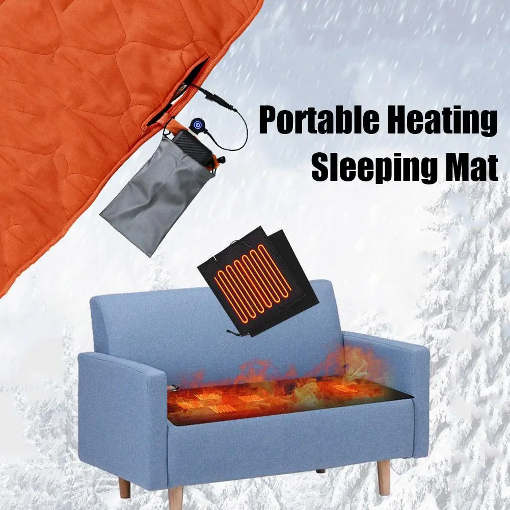 

Туристический Коврик для сна с подогревом Usb, 5 В