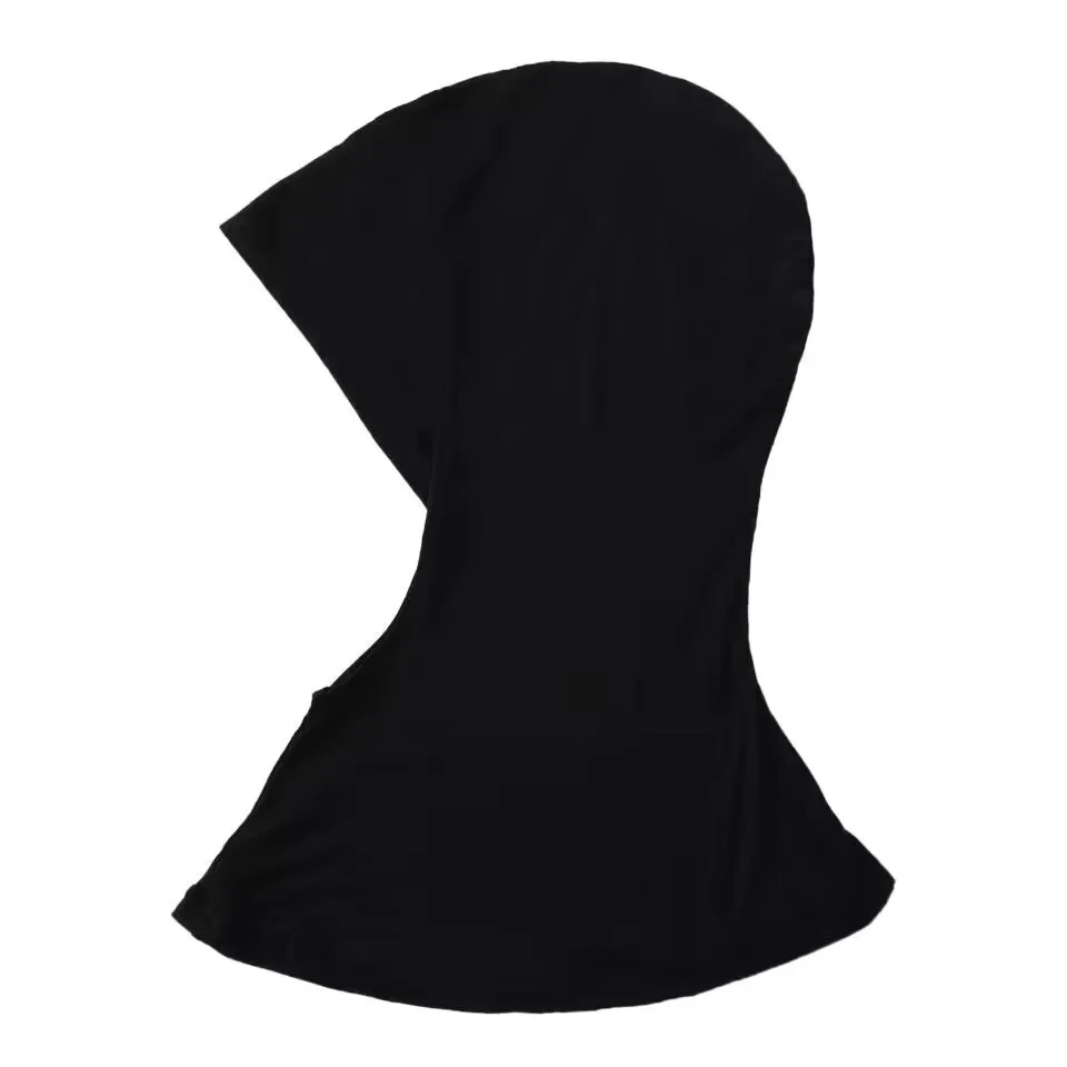 Classic Practical Muslim Hijab Inners Stretchable Jersey Cotton Tube Cap Shawl Bottom Women Headscarf Bonnet 28 Colors One Size muslim headwear head scarf hijab headscarf shawl scarf female head wraps