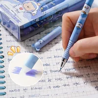 36/48/60Pcs Set 48 Color Random Gel Pen Core 0.5mm Writing Pens Ideal for Note-Taking, Writing, Office, School, and Home Use 4