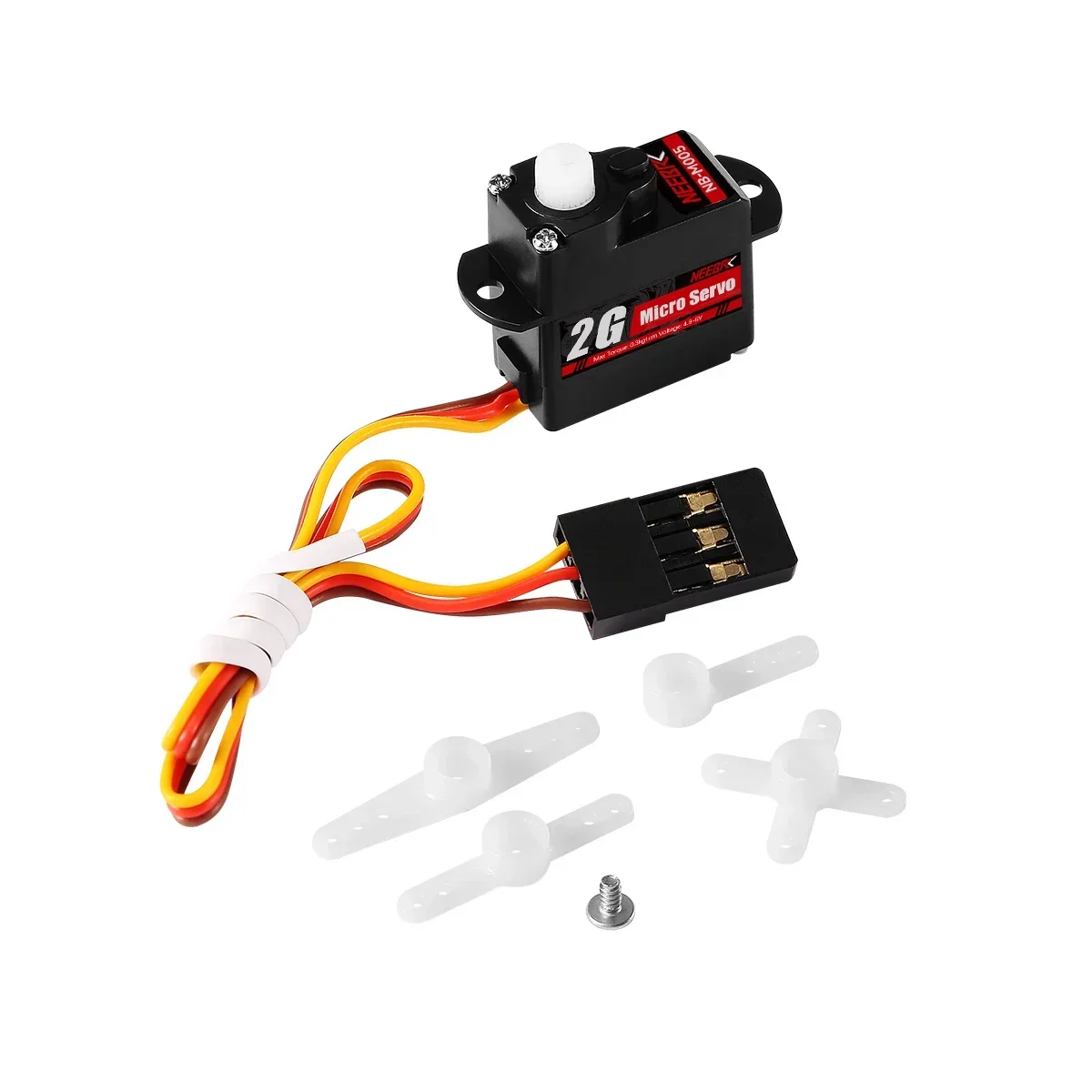 NEEBRC 2g 4,3g 5g 8g 12g 21g Digital Micro Servo für RC Flugzeug Drone Mini Auto Hubschrauber Starrflügel Wltoys K969 K989 XKS X450 – Detail 7
