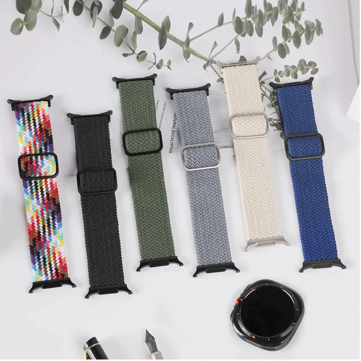 Nylon Braided Sport Strap Wristband