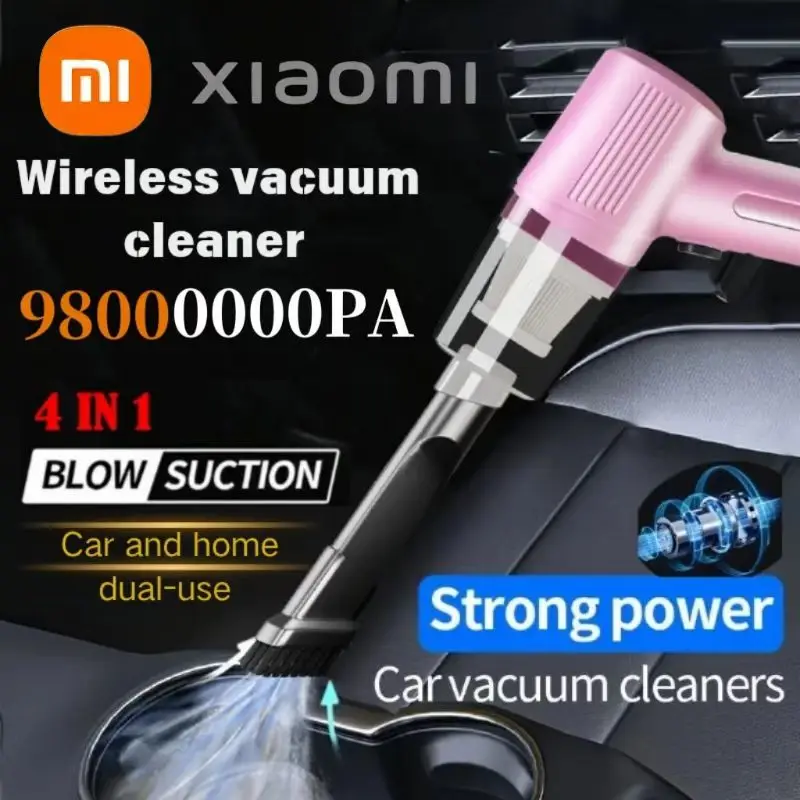 Xiaomi 98000000Pa Car Vacuum Cleaner Wireless Multifunctional Handheld Portable High-power Suction Blowing Integrated Cleaning vacuum cleaner
