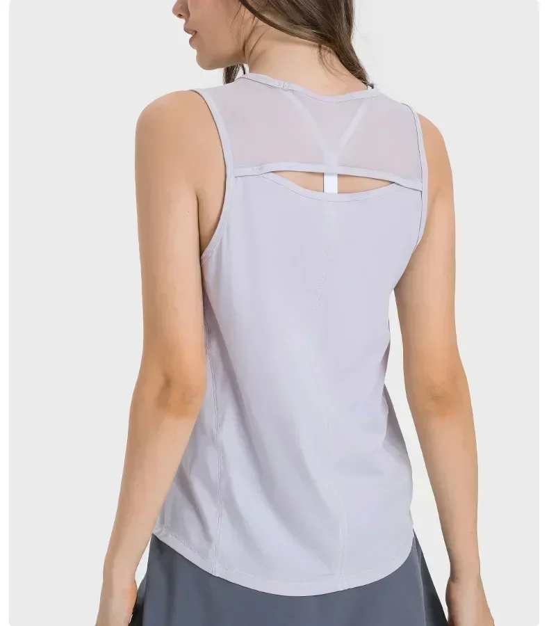 Lemon Women Sculpt sports vest Yoga Top Loose Fit Workout Tank Gym Wear Sleeveless Back Hollow Sportswear Running Sport Shirts