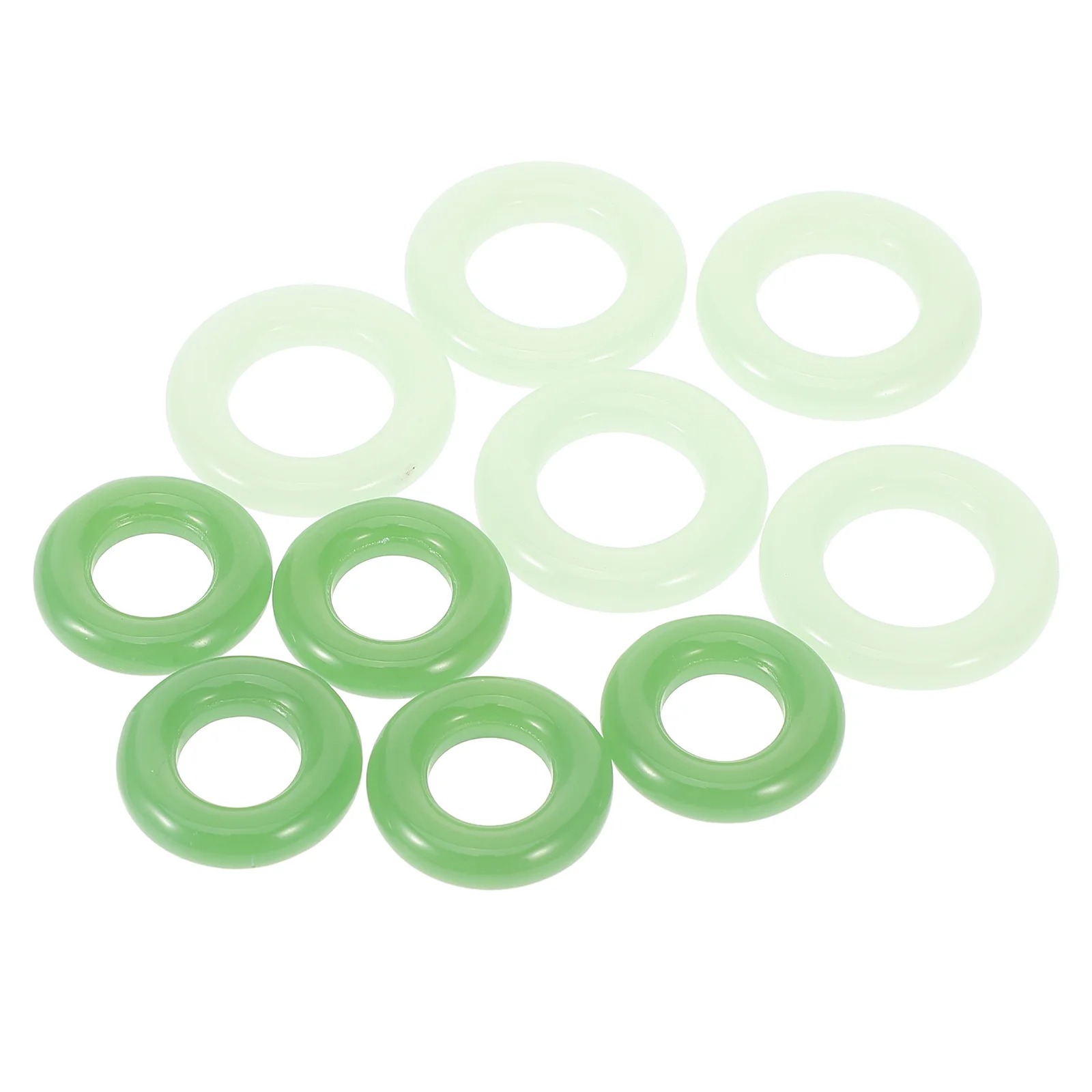 

Glass Running Ring Jewelry Finger DIY Supply Rings Creative Women Decoration Tassels Making