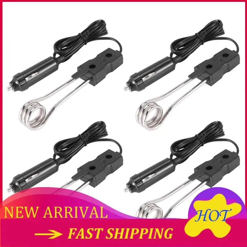 Buy Now 4X Auto Immersion Heater Kettle Travel Immersion Heaters Mobile Immersion Heaters Camping Outdoor Black