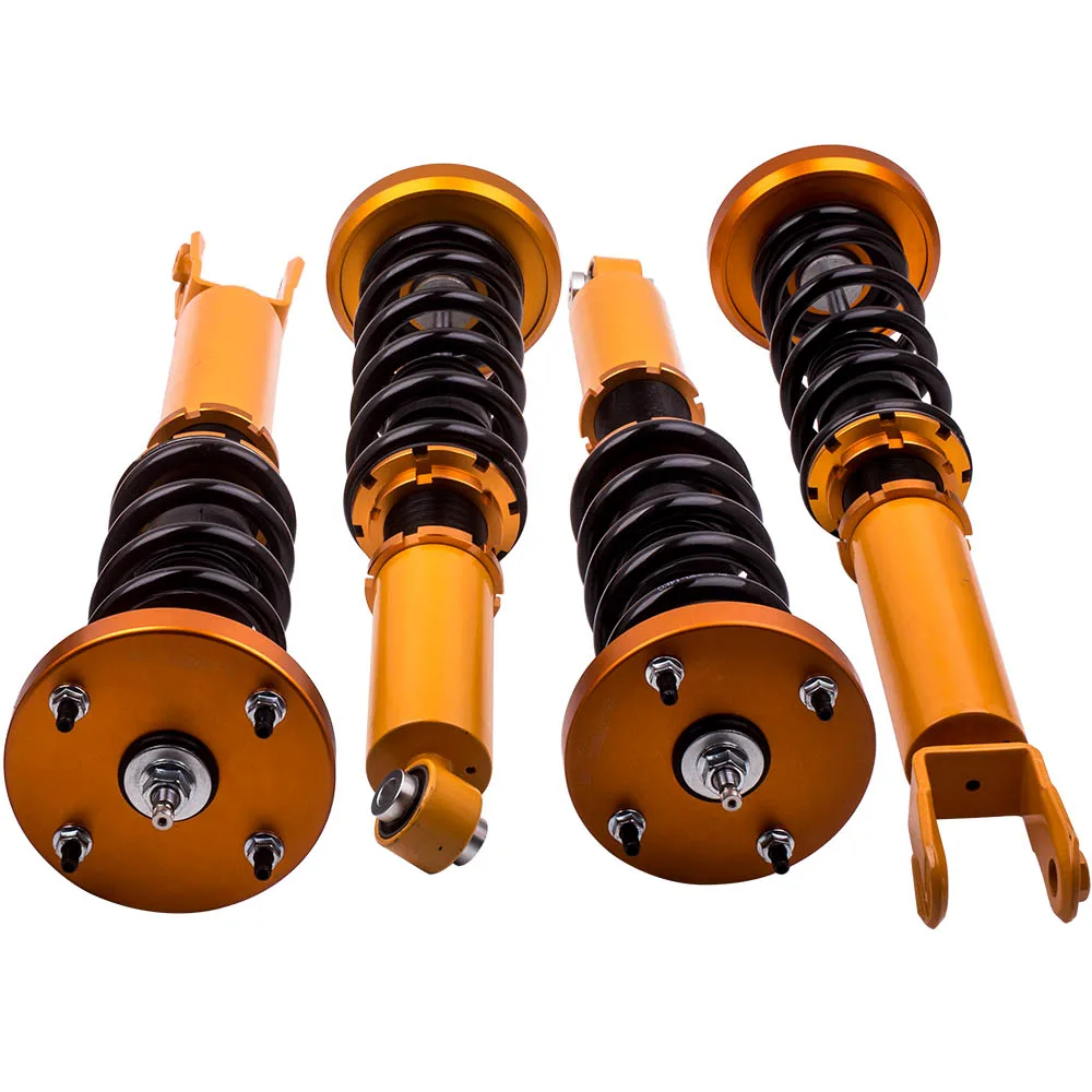 FrontRearHeightAdjustmentCoiloversShocksStrutsForJaguarXJXJ8XJR20032009Coilover
