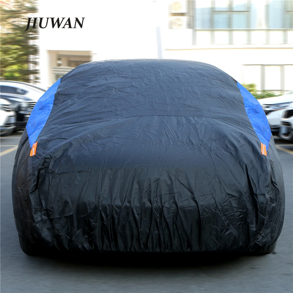 1pc Exterior Car Cover Universal Waterproof Dustproof UV Protection Car Protective Cover for Hatchback Sedan SUV Full Covers