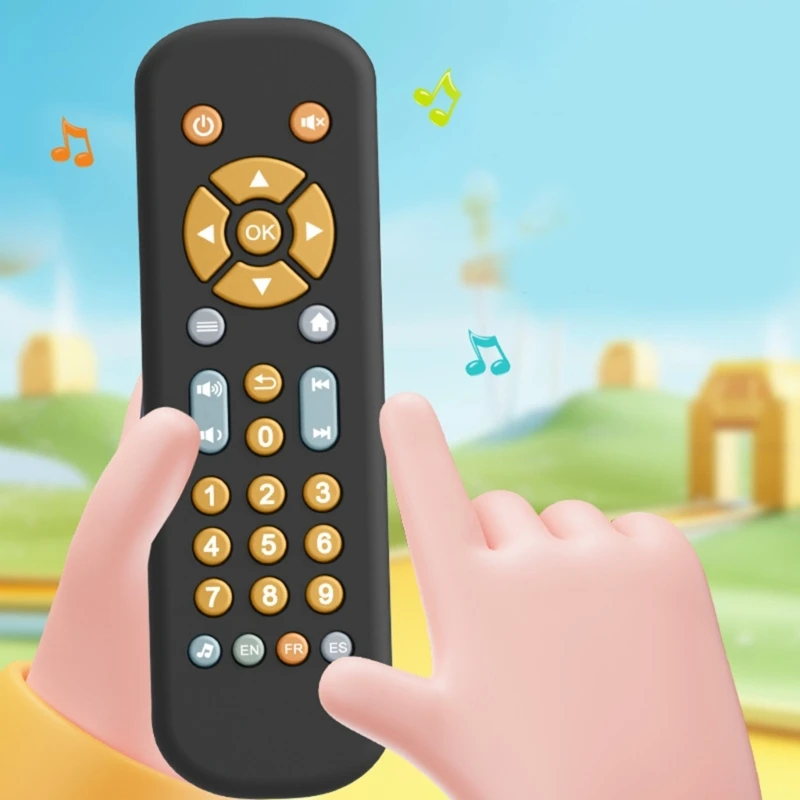 Simulation Electric Remote Baby Toy Funny Remote Control Music Learning Toy 2