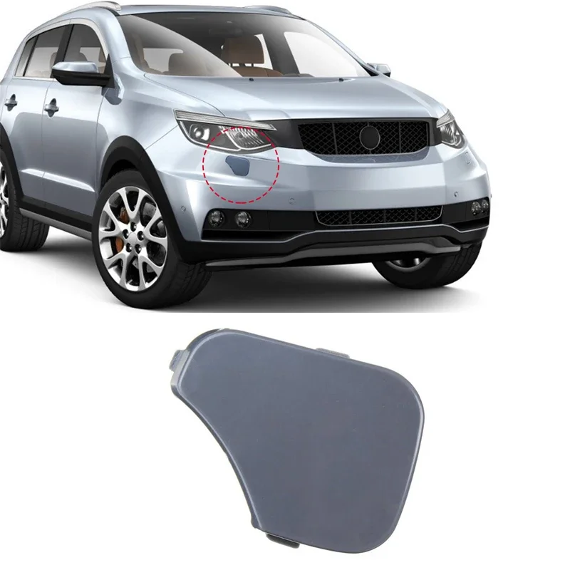 Car Front Bumper Grille Tow Eye Cap Cover for Ford Fiesta MK6 2005 2006 2007 2008 Auto Exterior Accessories 1375861 6S6117A989AA