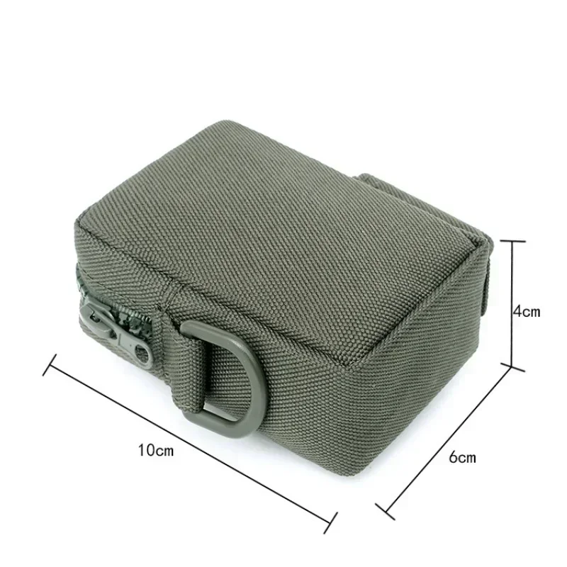 Tactical Molle EDC Pouch Utility Gadget Belt Waist Bag 1000D Equipment Portable Waterproof Camping Hiking Climbing Bags 2