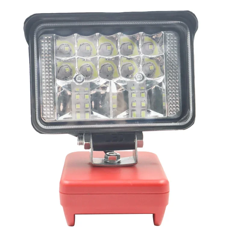 3 inch Car LED Work Light Flashlight Electric Torch Spotlight USB Power Bank Lamp For Milwaukee 18V Li-ion Battery High Low Beam