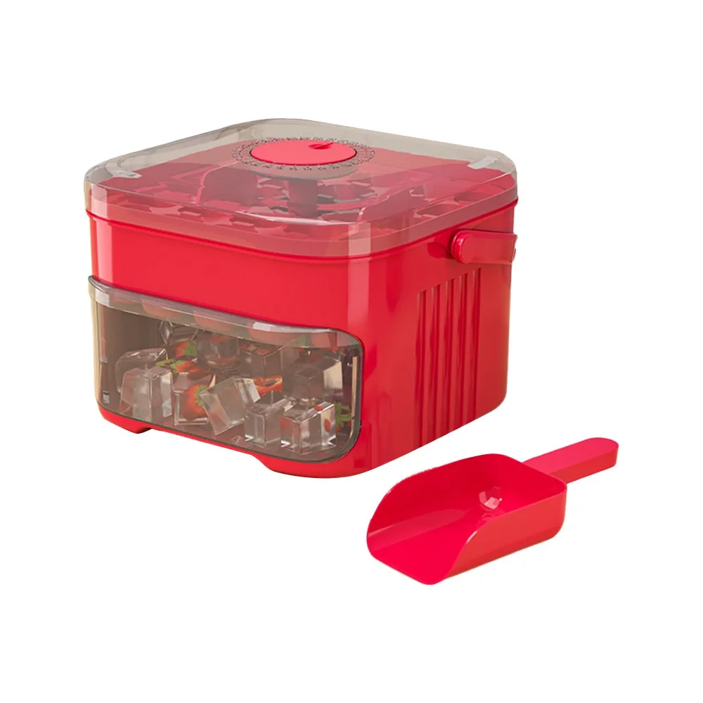 50 Cube Ice Maker Mold Double Layer Easy Press Reusable Ice Tray